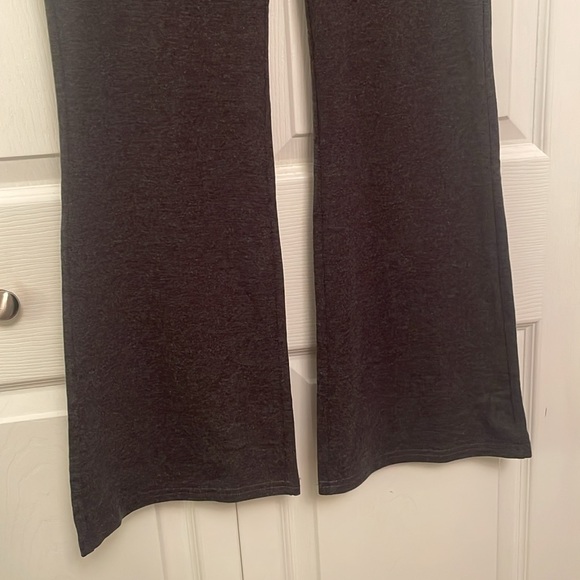 Flared Wide Legged Pants for Casual or Athletic Wear Medium Dark Gray - Picture 3 of 12